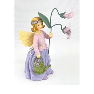 Demdaco Kathy Killip Wildflower Angels Figurine Sweet Peas For Fond Farewell NEW